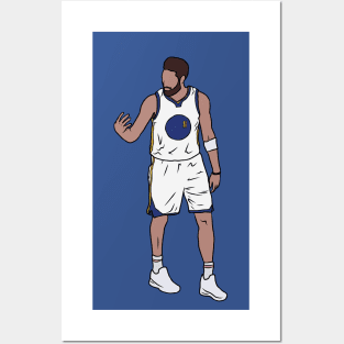 Klay Thompson 4 Rings Taunt Posters and Art